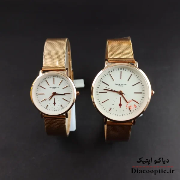 ساعت مچی ست برند Duke مدل Duk1124 بند حصیری - تصویر 9