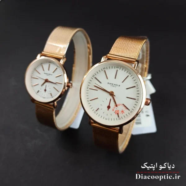 ساعت مچی ست برند Duke مدل Duk1124 بند حصیری - تصویر 5
