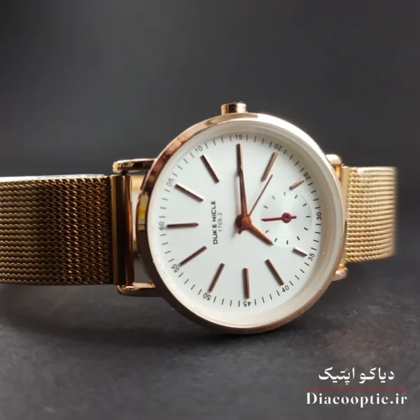 ساعت مچی ست برند Duke مدل Duk1124 بند حصیری - تصویر 7