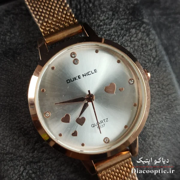 ساعت مچی زنانه برند Duke مدل duk1235 بند حصیری - تصویر 5