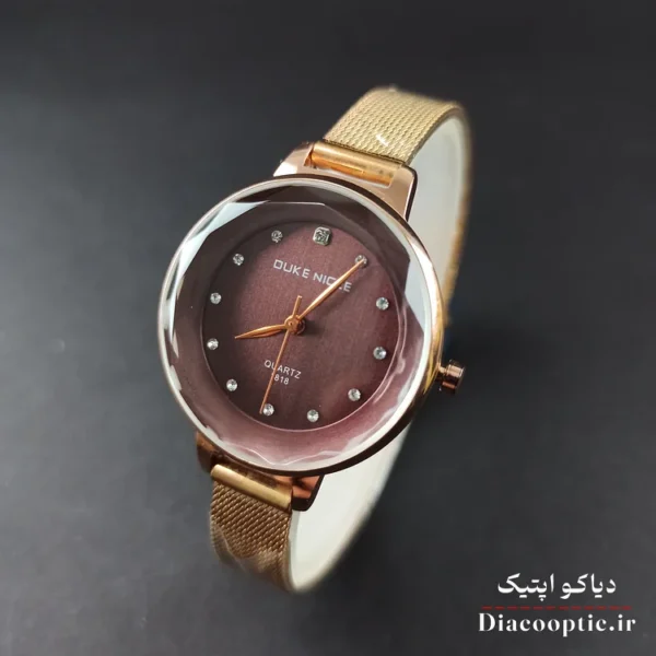 ساعت مچی زنانه Duke مدل duk1132 بند حصیری - تصویر 2