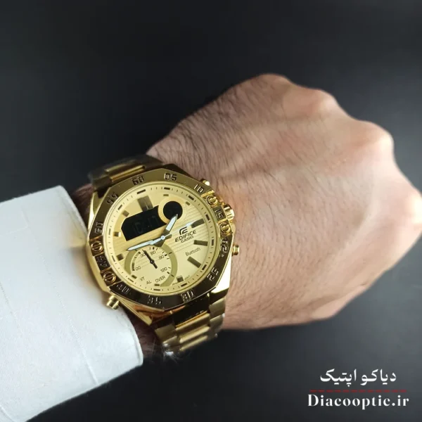 ساعت مچی مردانه برند کاسیو مدلedi1150 موتور دو زمانه - تصویر 4