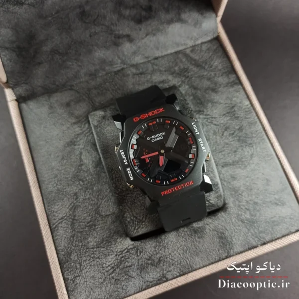 ساعت مچی دخترانه و پسرانه دیجیتالی بند رابر برند جی شاک مدل G 1259 - تصویر 11
