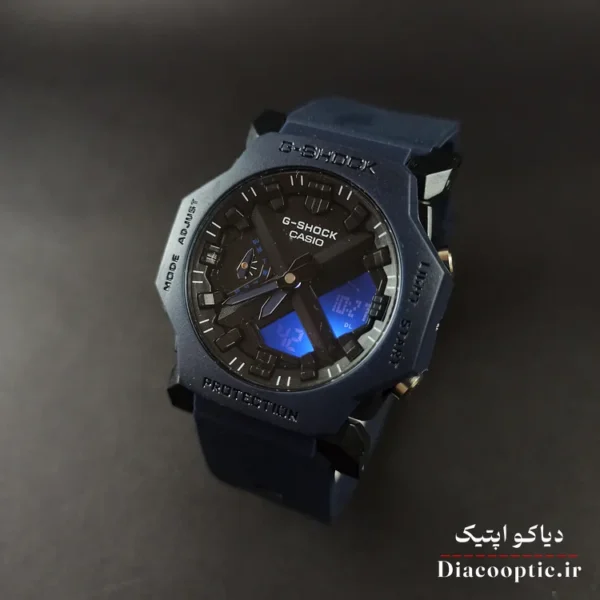 ساعت مچی دخترانه و پسرانه دیجیتالی بند رابر برند جی شاک مدل G 1259 - تصویر 8