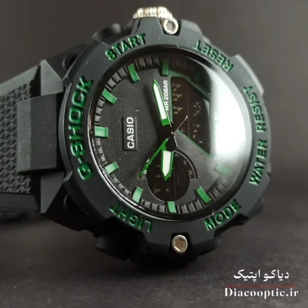 ساعت مچی پسرانه دیجیتالی برند جی شاک مدل G-shok1258 بند رابر - تصویر 4