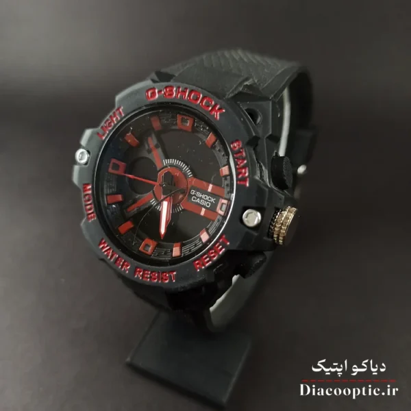 ساعت مچی پسرانه دیجیتالی برند جی شاک مدل G-shok1258 بند رابر - تصویر 8