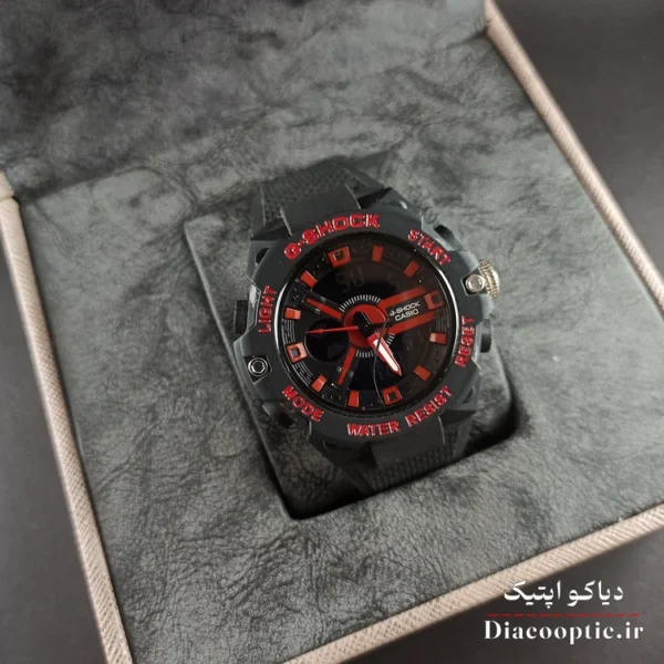 ساعت مچی پسرانه دیجیتالی برند جی شاک مدل G-shok1258 بند رابر - تصویر 9