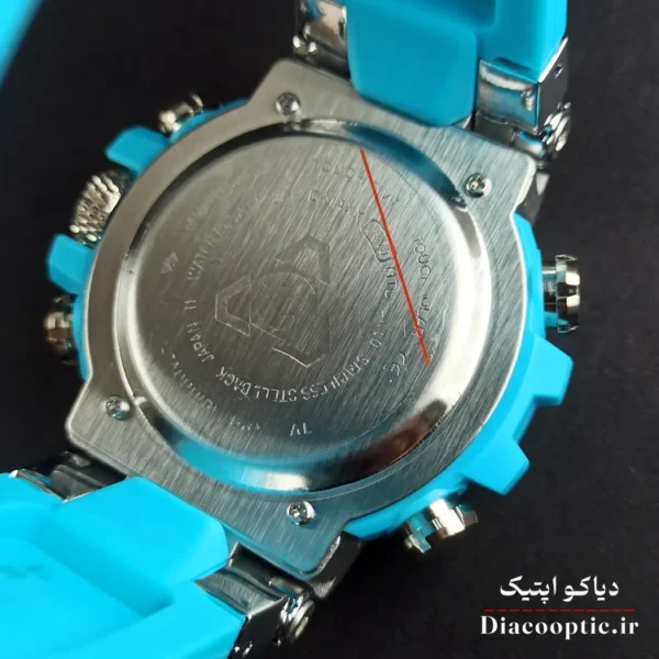 ساعت مچی مردانه دو زمانه برند جی شاک مدل G1261 بند رابر - تصویر 6