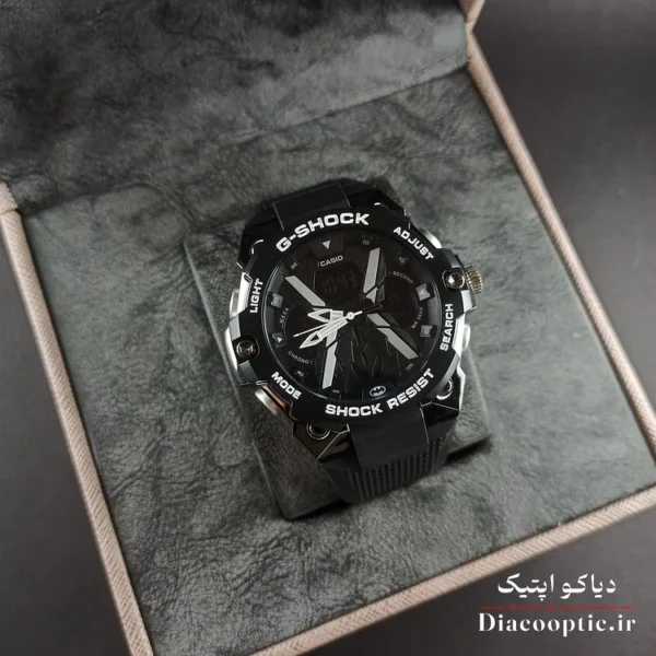ساعت مچی پسرانه دو زمانه برند جی شاک مدل G1262 بند رابر - تصویر 16
