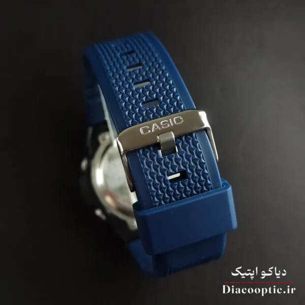 ساعت مچی پسرانه دو زمانه برند جی شاک مدل G1262 بند رابر - تصویر 5