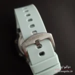 ساعت مچی دخترانه و پسرانه برند جیشاک مدل G1263 دو زمانه بند رابر - تصویر 5
