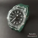 ساعت مچی دخترانه و پسرانه برند جیشاک مدل G1263 دو زمانه بند رابر - تصویر 8