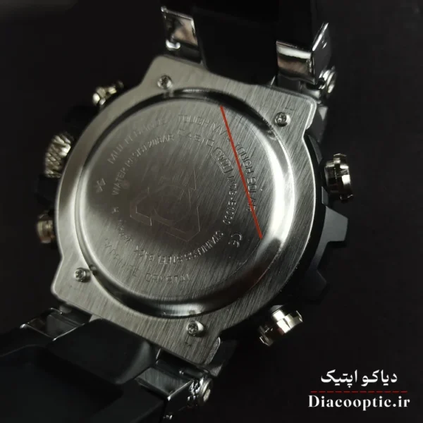 ساعت مچی مردانه دو زمانه برند جی شاک مدل G1265 بند رابر - تصویر 6