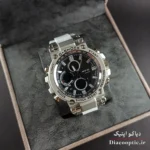ساعت مچی مردانه دو زمانه برند جی شاک مدل G1265 بند رابر - تصویر 9