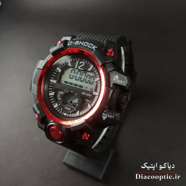 ساعت مچی مردانه دیجیتالی برند جی شاک مدل G1266 بند رابر - تصویر 10