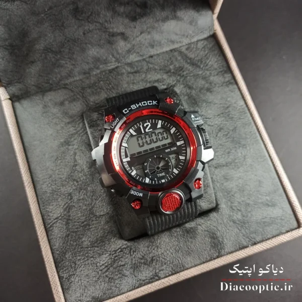 ساعت مچی مردانه دیجیتالی برند جی شاک مدل G1266 بند رابر - تصویر 11