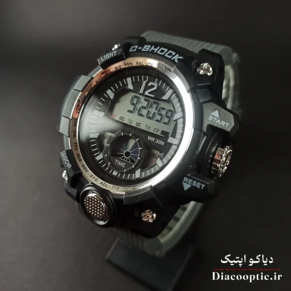 ساعت مچی مردانه دیجیتالی برند جی شاک مدل G1266 بند رابر - تصویر 3