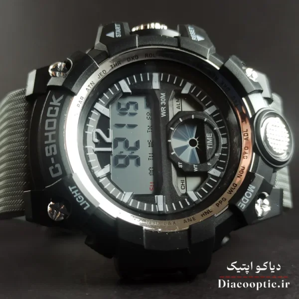 ساعت مچی مردانه دیجیتالی برند جی شاک مدل G1266 بند رابر - تصویر 4