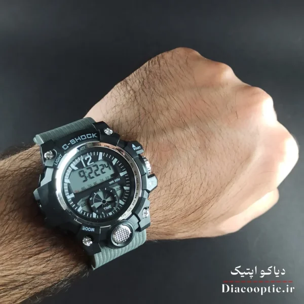 ساعت مچی مردانه دیجیتالی برند جی شاک مدل G1266 بند رابر - تصویر 7
