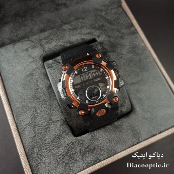 ساعت مچی دخترانه دیجیتالی برند جی شاک مدل G1267 بند رابر - تصویر 10