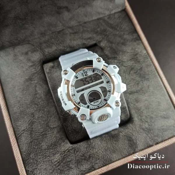 ساعت مچی دخترانه دیجیتالی برند جی شاک مدل G1267 بند رابر - تصویر 12