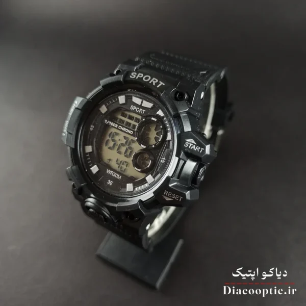 ساعت مچی دخترانه دیجیتالی برند جی شاک مدل G1267 بند رابر - تصویر 13