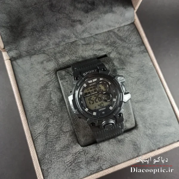 ساعت مچی دخترانه دیجیتالی برند جی شاک مدل G1267 بند رابر - تصویر 14