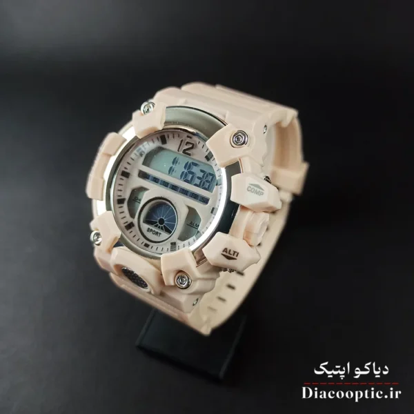 ساعت مچی دخترانه دیجیتالی برند جی شاک مدل G1267 بند رابر - تصویر 15