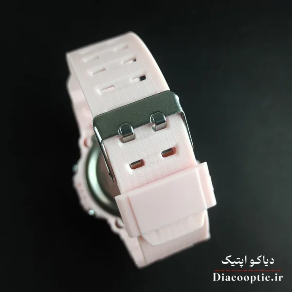 ساعت مچی دخترانه دیجیتالی برند جی شاک مدل G1267 بند رابر - تصویر 5