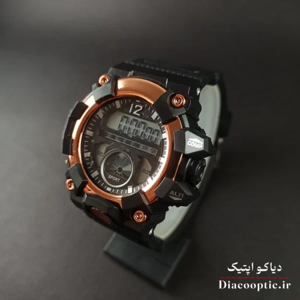 ساعت مچی دخترانه دیجیتالی برند جی شاک مدل G1267 بند رابر - تصویر 9