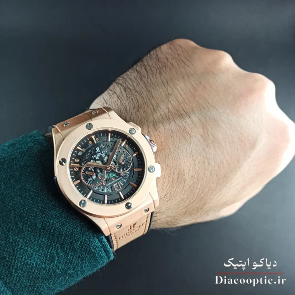 ساعت مچی مردانه برند هابلوت مدل Hub1236 بند پیو - تصویر 12
