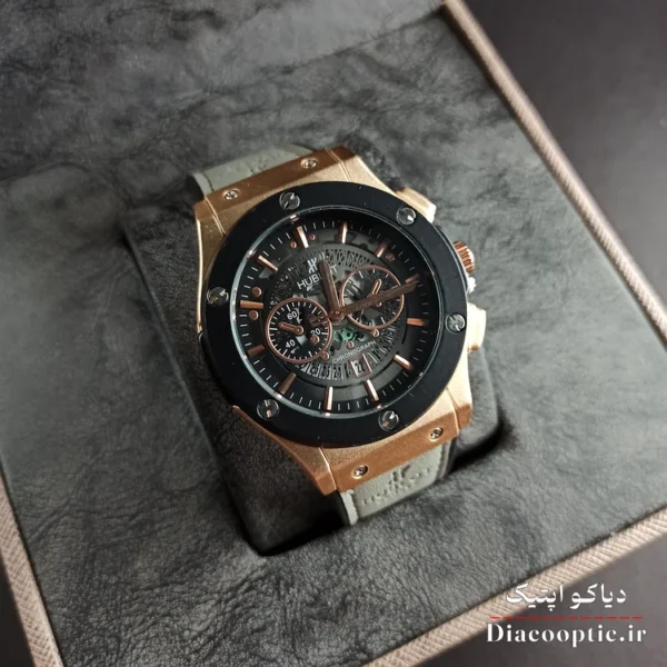 ساعت مچی مردانه برند هابلوت مدل Hub1236 بند پیو - تصویر 16