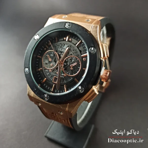 ساعت مچی مردانه برند هابلوت مدل Hub1236 بند پیو - تصویر 17