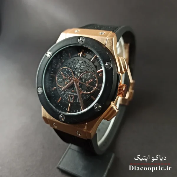 ساعت مچی مردانه برند هابلوت مدل Hub1236 بند پیو - تصویر 3