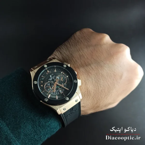 ساعت مچی مردانه برند هابلوت مدل Hub1236 بند پیو - تصویر 7