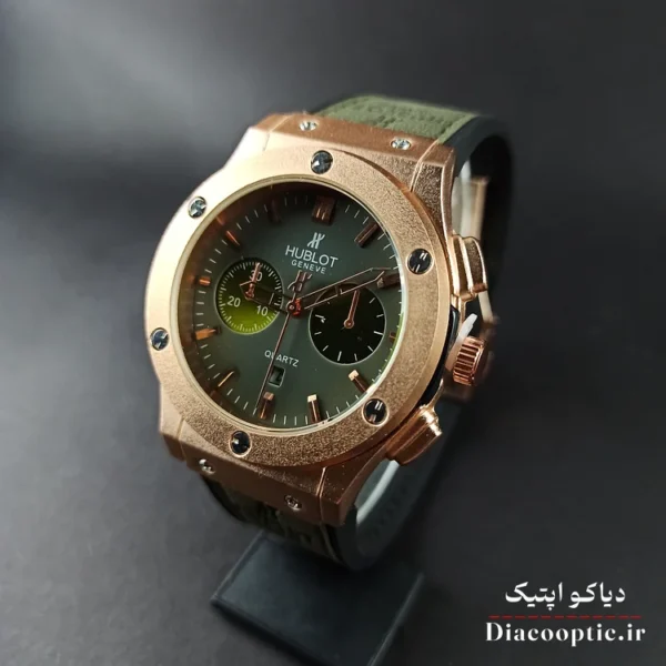 ساعت مچی مردانه برند هابلوت مدل Hub1237 بند پیو - تصویر 3