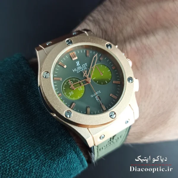 ساعت مچی مردانه برند هابلوت مدل Hub1237 بند پیو - تصویر 7