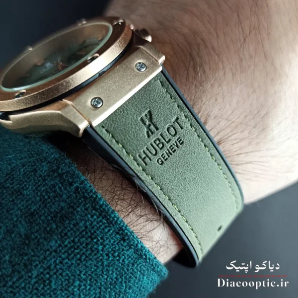 ساعت مچی مردانه برند هابلوت مدل Hub1237 بند پیو - تصویر 8