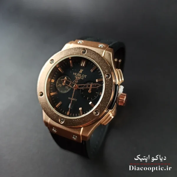 ساعت مچی زنانه برند هابلوت مدل Hub1238 بند پیو - تصویر 3