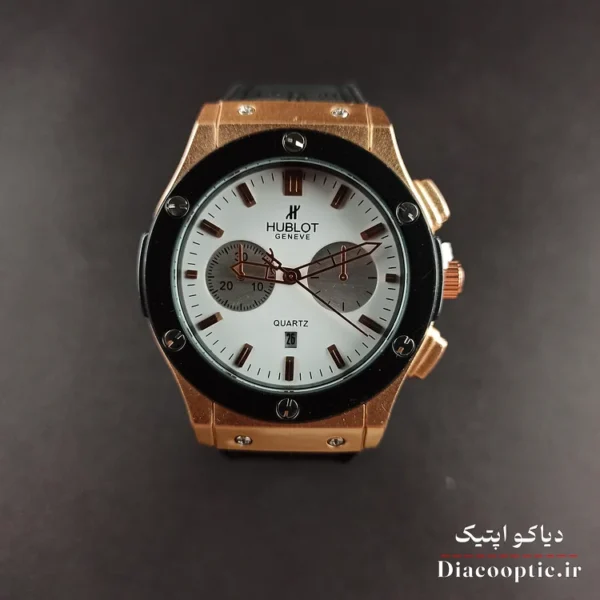 ساعت مچی مردانه برند هابلوت مدل Hub1240 بند پیو - تصویر 2
