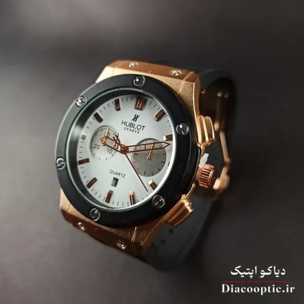 ساعت مچی مردانه برند هابلوت مدل Hub1240 بند پیو - تصویر 3
