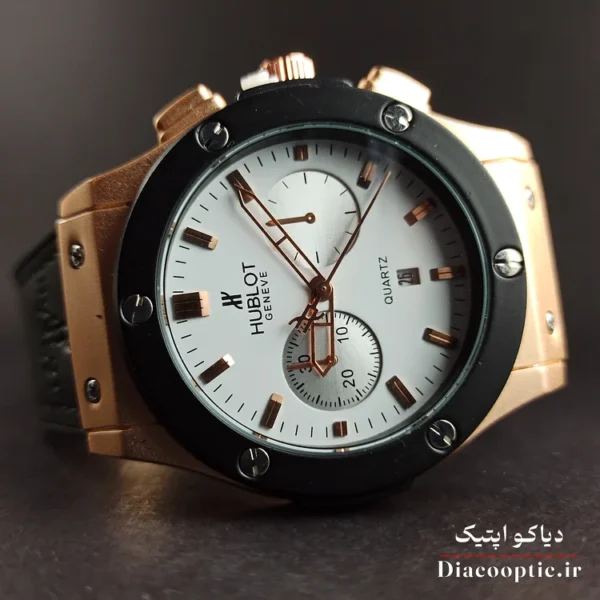 ساعت مچی مردانه برند هابلوت مدل Hub1240 بند پیو - تصویر 4