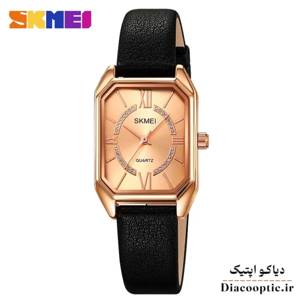 ساعت مچی زنانه برند اسکمی مدل IR-SKMEI 2238 بند چرم - تصویر 2