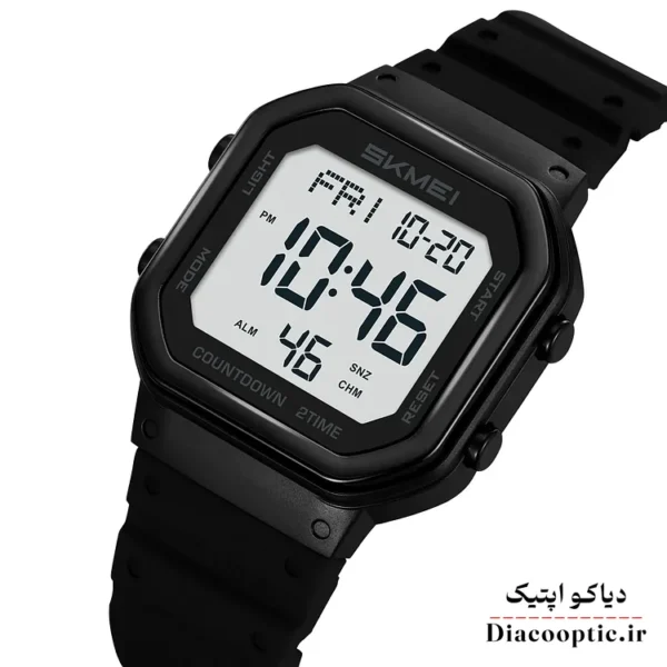 ساعت مچی زنانه برند اسکمی مدل IR-SKMEI 2439 بند رابر - تصویر 3
