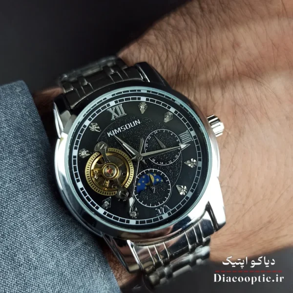 ساعت مچی مردانه اتومات برند کیمسون مدل Kim1167 استیل - تصویر 6