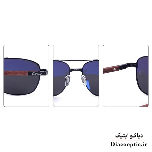 عینک آفتابی مردانه اورجینال برند کارتیر مدل KO-CT8200785 - تصویر 5