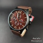 ساعت مچی مردانه اورجینال موتور ژاپن برند مینی فوکوس سه موتور مدل Mf0003G.02 بند چرم - تصویر 3