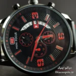 ساعت مچی مردانه اورجینال موتور ژاپن برند مینی فوکوس سه موتور مدل Mf0025G.02 بند چرم - تصویر 4