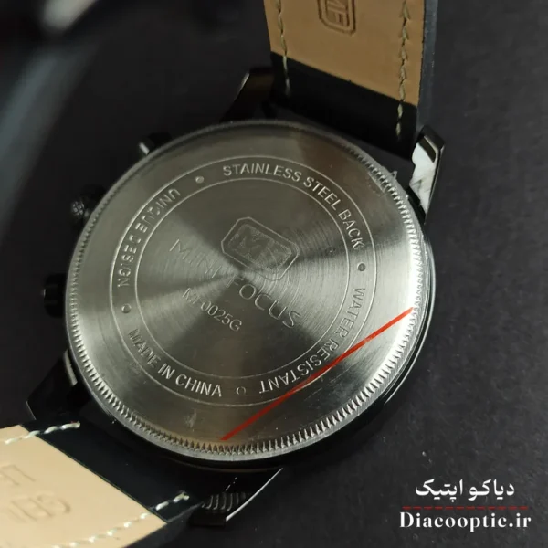 ساعت مچی مردانه اورجینال موتور ژاپن برند مینی فوکوس سه موتور مدل Mf0025G.02 بند چرم - تصویر 6