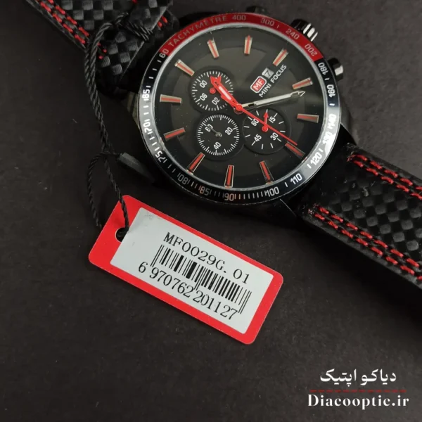 ساعت مچی مردانه اورجینال موتور ژاپنی برند مینی فوکوس سه موتور مدل Mf0029G.01 بند چرم - تصویر 7